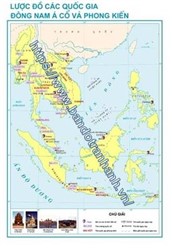 Lược đồ các quốc gia Đông Nam Á cổ và phong kiến